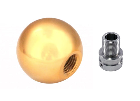 Torque Solution Billet Shift Knob (Gold): Volkswagen / Audi Manual Transmission