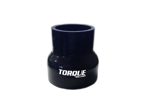 Torque Solution Transition Silicone Coupler: 2" to 2.75" Black Universal