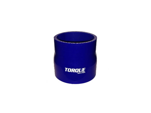 Torque Solution Transition Silicone Coupler: 2.75" to 3" Blue Universal