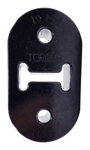 Torque Solution Exhaust Mount: 10 mm Long