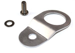 Torque Solution Radiator Mount (Silver): Mitsubishi Evolution 7/8/9
