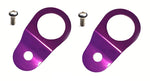 Torque Solution Radiator Mount Combo w/ Inserts (Purple) : Mitsubishi Evolution 7/8/9