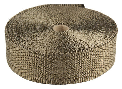 Torque Solution Exhaust Wrap (Lava): Universal 1" x 50'