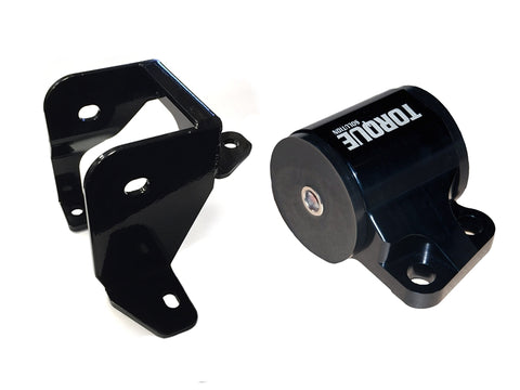 Torque Solution Billet Aluminum Left Engine Mount ( 2 Bolt ): Honda Civic 96-00 EK B or D-Series