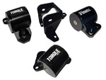 Torque Solution Billet Aluminum Mount Kit ( 2 Bolt ): Honda Civic 96-00 EK B or D-Series