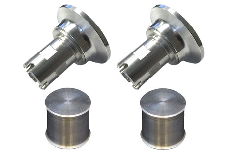 Torque Solution Tial Blow Off Valve Adapter w/ Plugs: Bmw 135 335i 535i X5 n54 ONLY