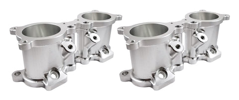 Torque Solution Top Feed TGV Deletes (Silver): Subaru WRX 08-14, STI 07-18, LGT 08-12, FXT 08-13
