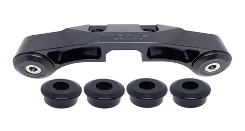 Torque Solution Solid Billet Rear Differential Brace (Black): Subaru WRX / STI 08+