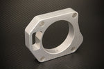 Torque Solution Throttle Body Spacer (Silver): Honda Civic Si 2006-2011