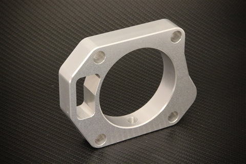 Torque Solution Throttle Body Spacer (Silver): Honda Civic Si 2006-2011