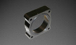 Torque Solution Throttle Body Spacer (Black): Ford Focus ST 2013+
