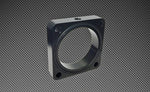 Torque Solution Throttle Body Spacer (Black): Subaru BRZ / Scion FR-S 2013+