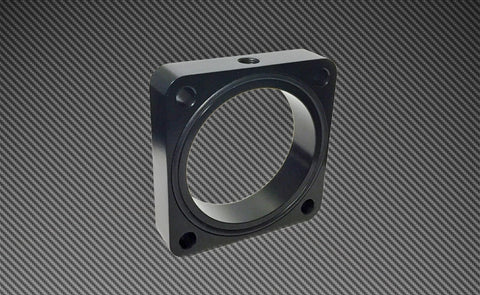 Torque Solution Throttle Body Spacer (Black): Subaru BRZ / Scion FR-S 2013+