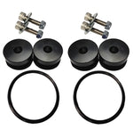 Torque Solution Billet Bumper Quick Release Kit (Black): Universal