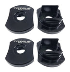 Torque Solution Billet Rear Subframe Inserts: Volkswagen Golf / GTI / MK7 - Audi A3/S3 / TT / TTS (MQB)